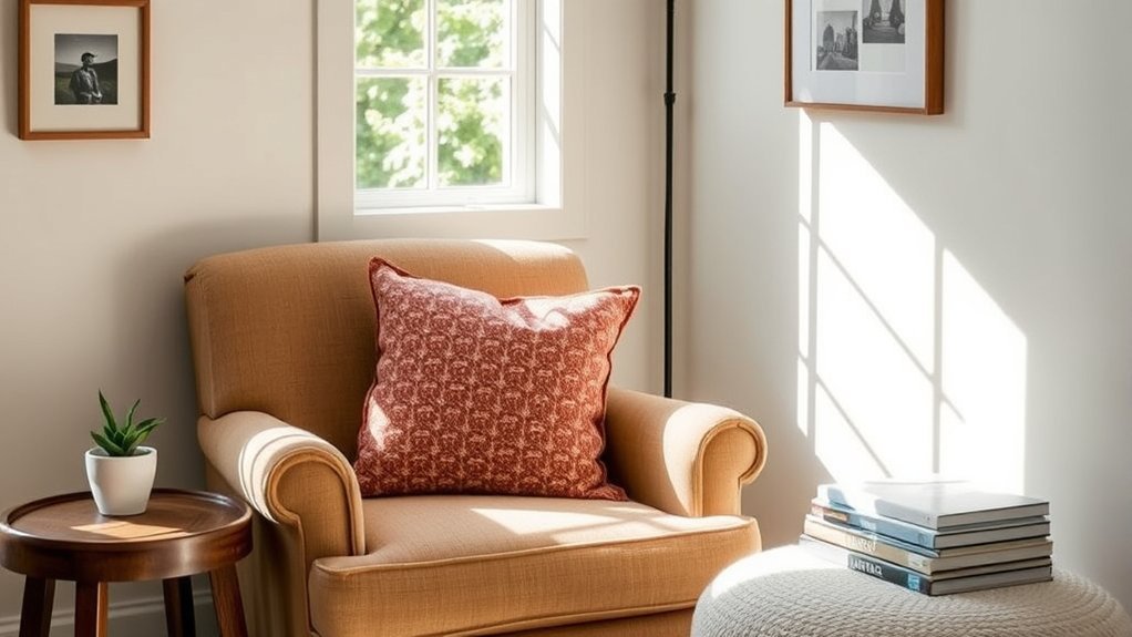 reupholster cushions for transformation