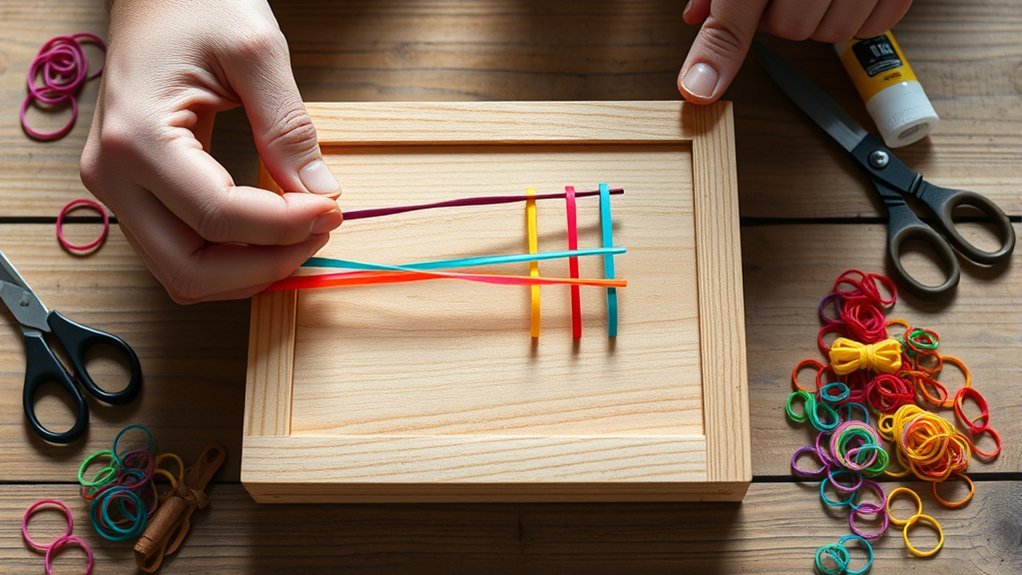 rubber band guitar project