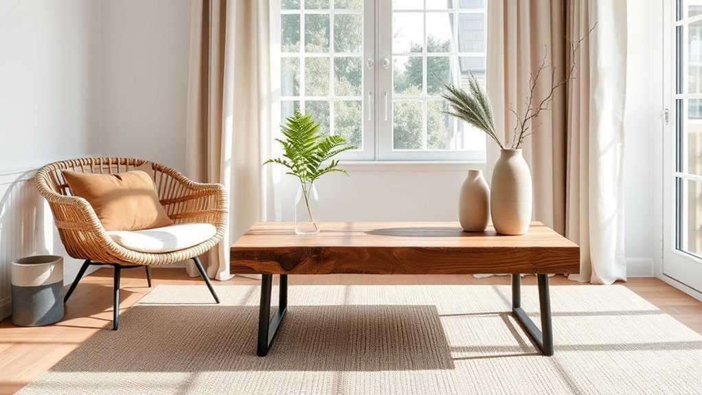 rustic modern style blend