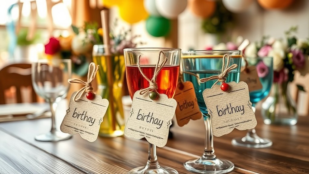 rustic twine wrapped skewers