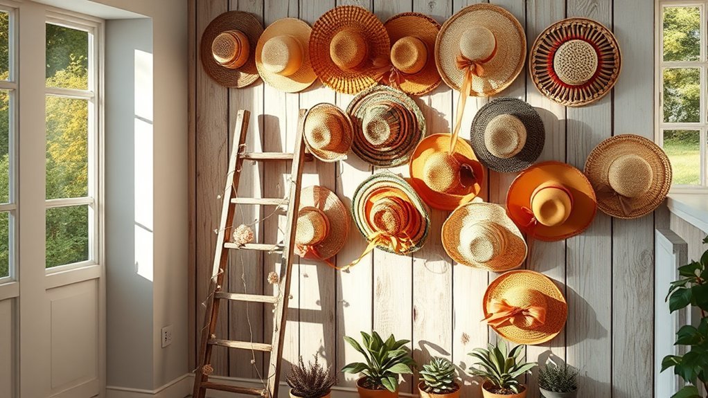 stylish straw hat organization