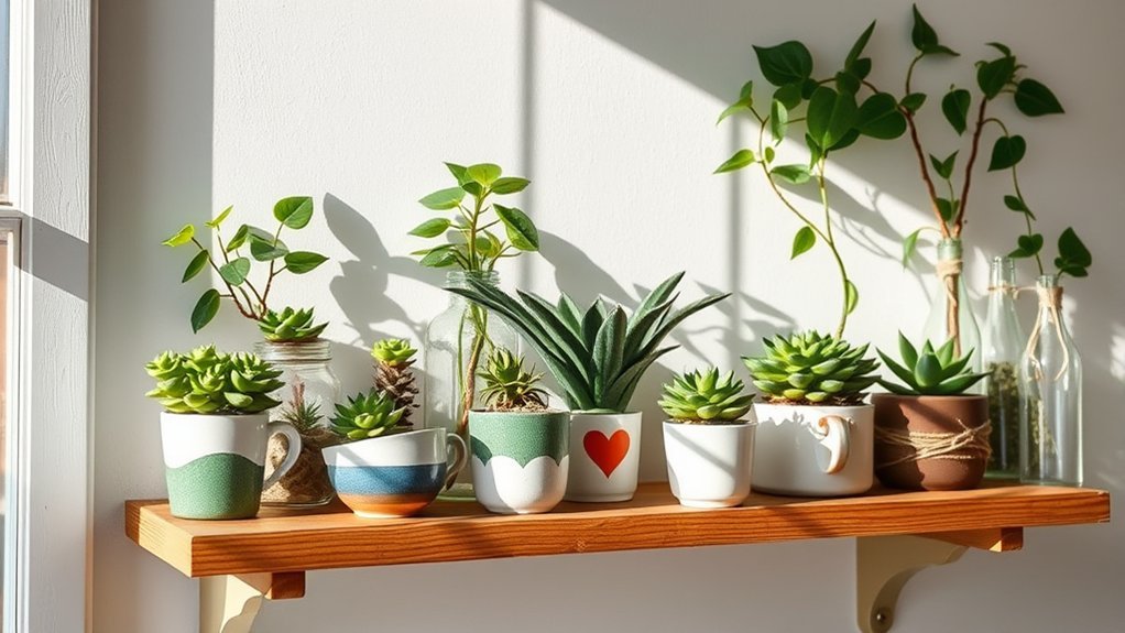 stylish wall propagation display
