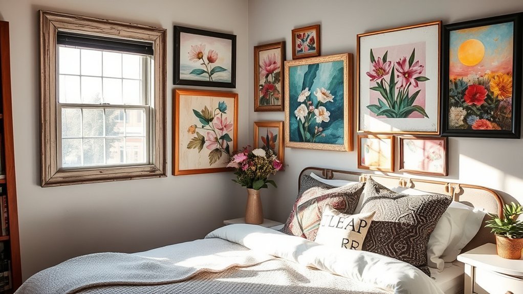 thrift store art transformation