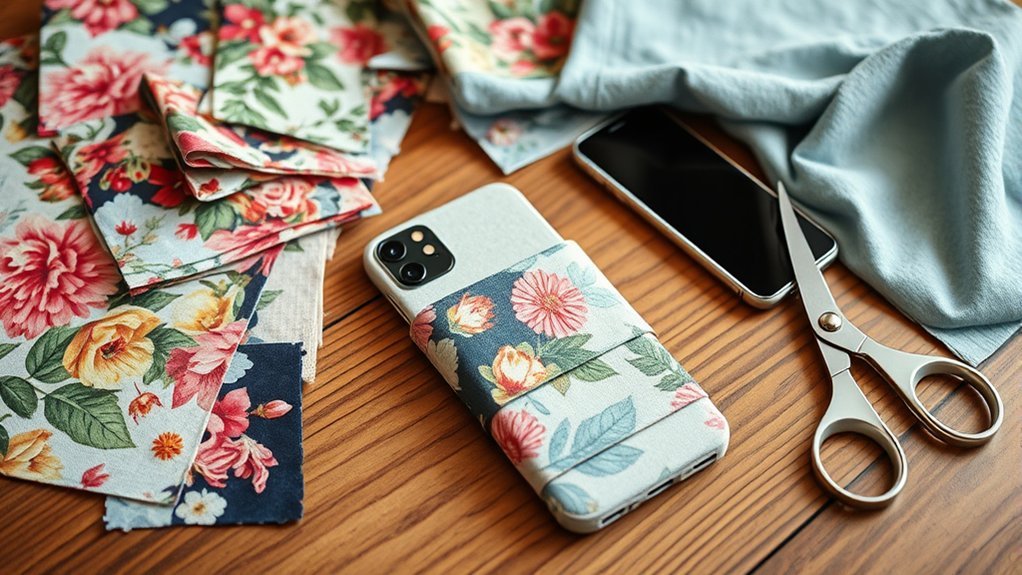 unique fabric phone cases