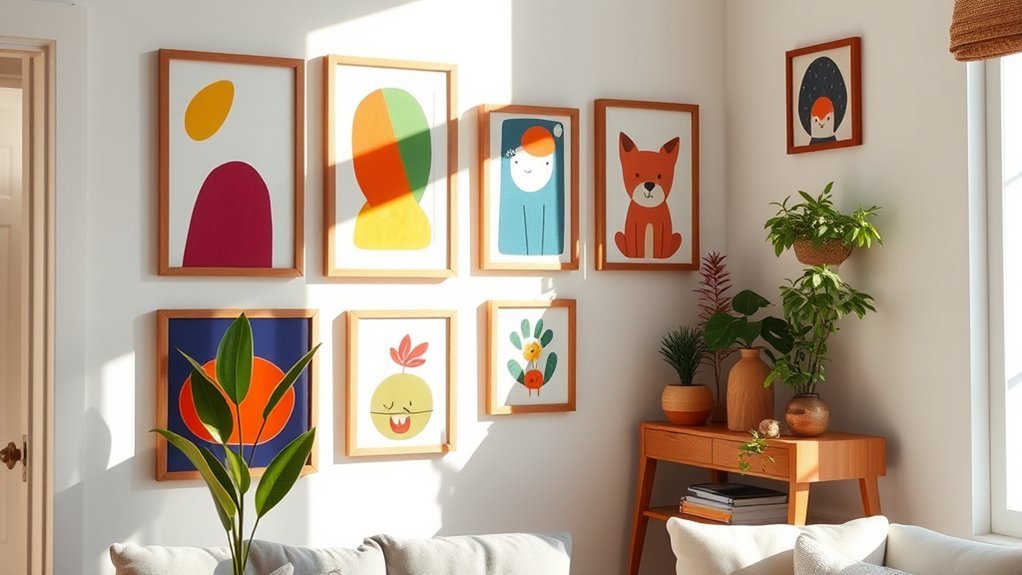 unique wall art expression