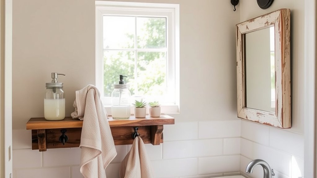 upcycled bathroom decor ideas