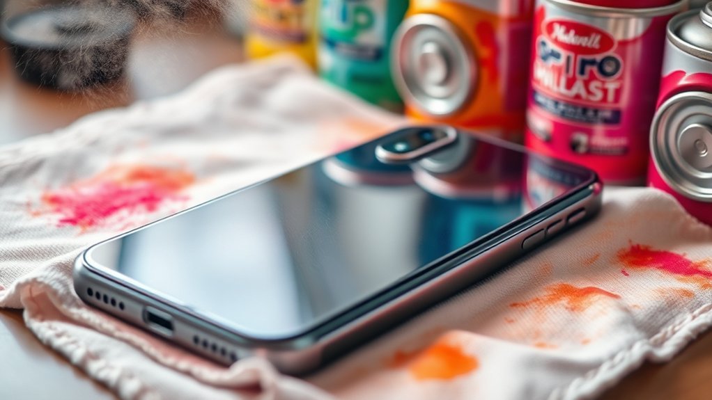 vibrant spray paint techniques