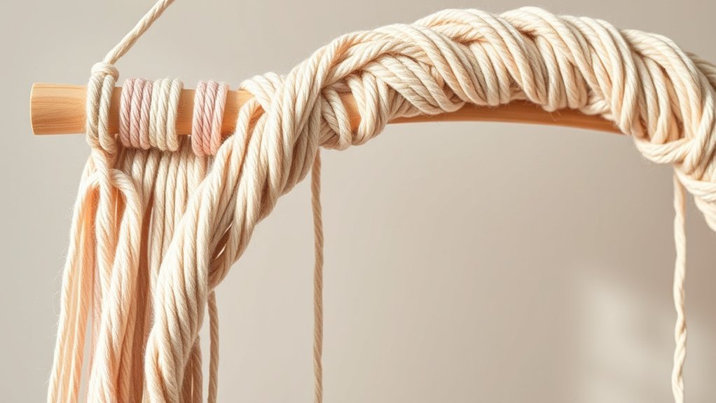 yarn wall hanging tutorial