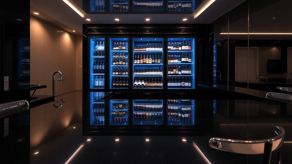 zoned refrigeration drink system